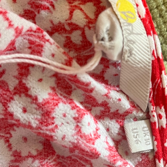 Boden Sweetheart Printed Top Size 6 - Picture 6 of 10